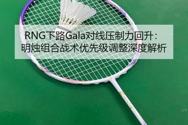 RNG下路Gala对线压制力回升：明烛组合战术优先级调整深度解析